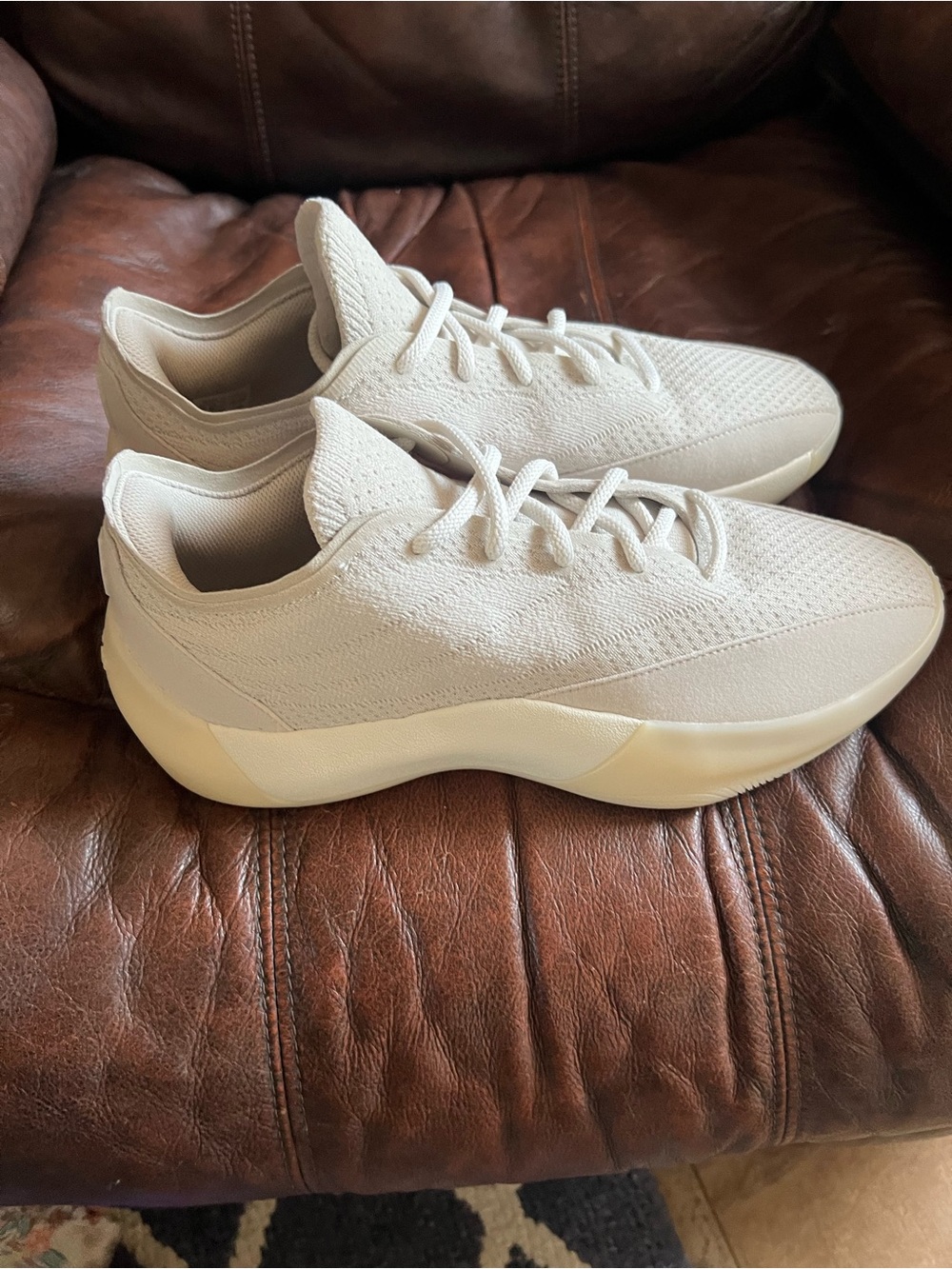 Adidas Fear Of God Men's Lightweight Knit Sneaker - Creamy